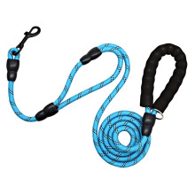 Heavy Duty Dog Leash with Two Handle Nylon Dog Leash Reflective Leash